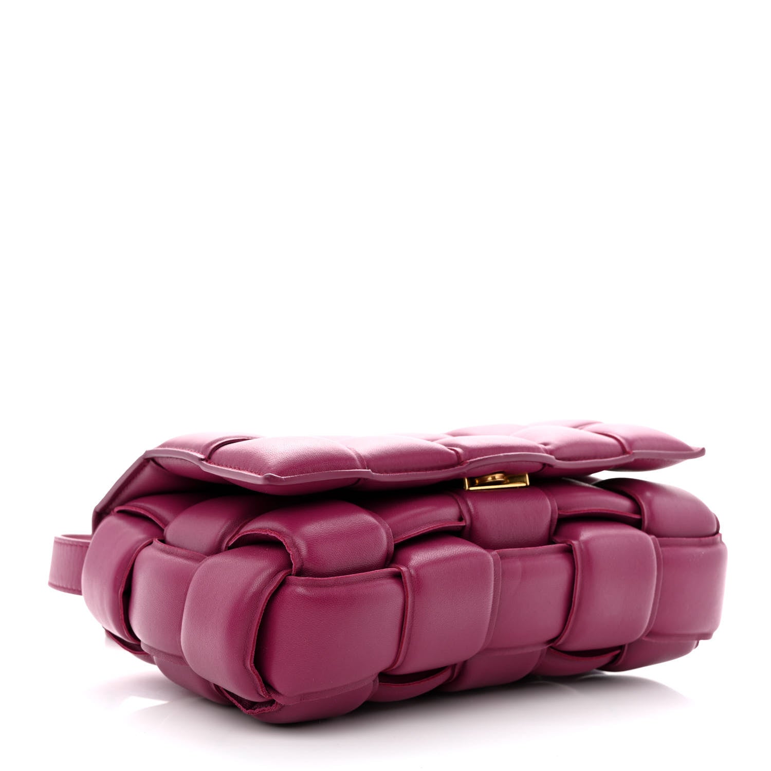 Bottega Veneta Nappa Maxi Intreccio Padded Cassette Crossbody Bag Cinnabar 4 of 10
