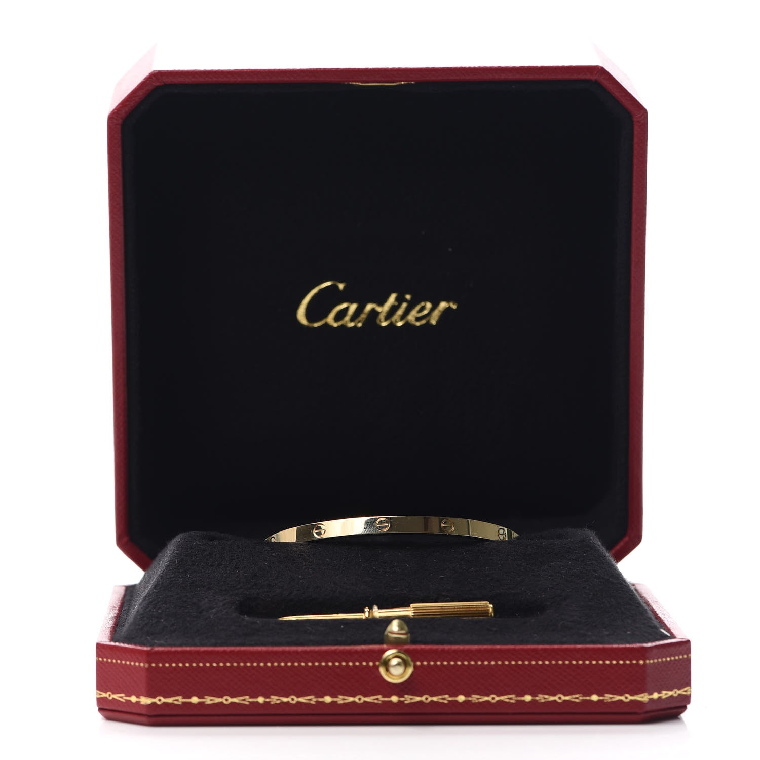 Cartier 18K Yellow Gold Small LOVE Bracelet 16 6 of 6