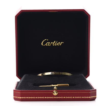Cartier 18K Yellow Gold Small LOVE Bracelet 16 6 of 6
