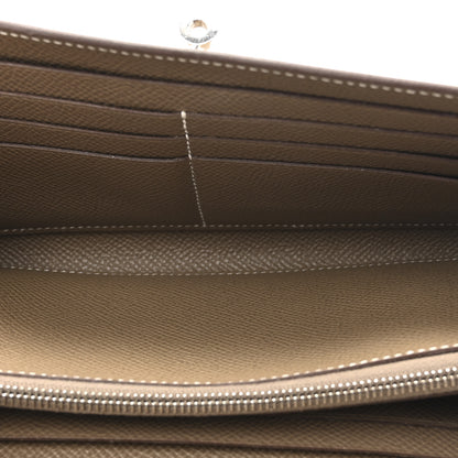 Hermes Epsom Kelly Longue Wallet Etoupe 5 of 9