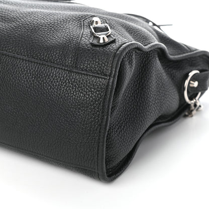 Balenciaga Vibrato Calfskin Classic Silver Hardware City Black 8 of 8
