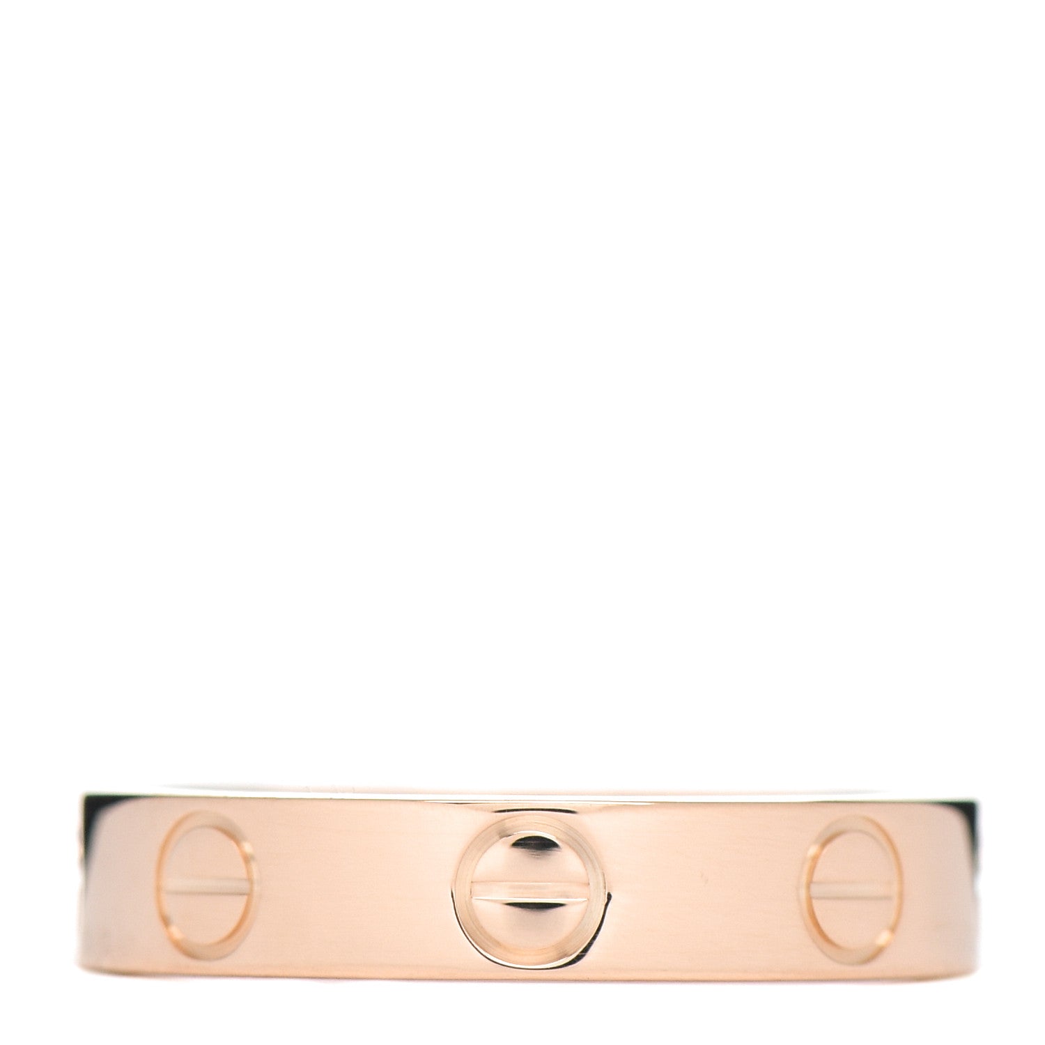 Cartier 18K Pink Gold 3.5mm LOVE Wedding Band Ring 49 4.75 1 of 4