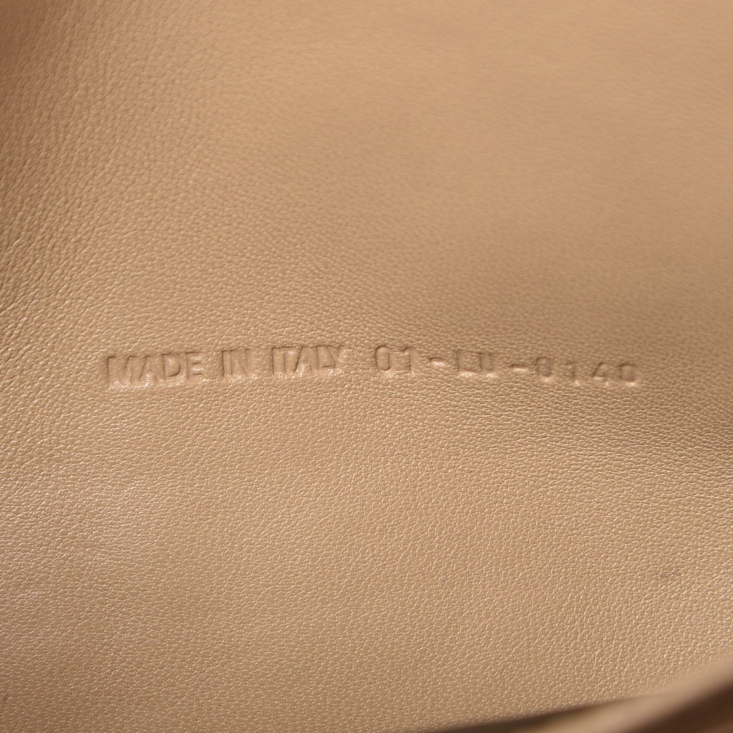 Patent Cannage New Lock Pouch Beige