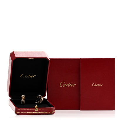 Cartier 18K Pink Gold Clash de Cartier Double Row Earrings 5 of 5