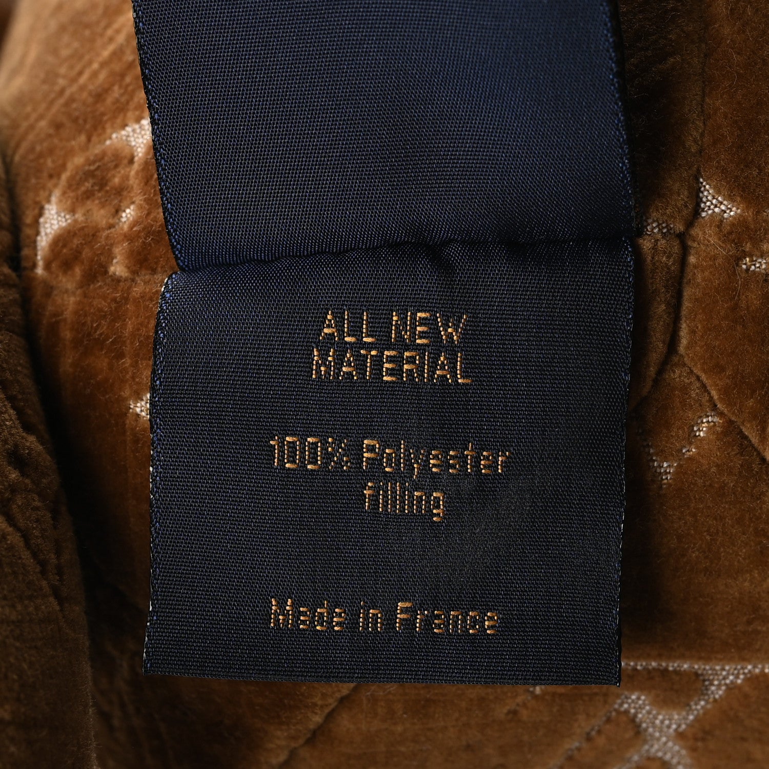 Louis Vuitton Velvet Calfskin Monogram DouDou Teddy Bear Natural 7 of 8