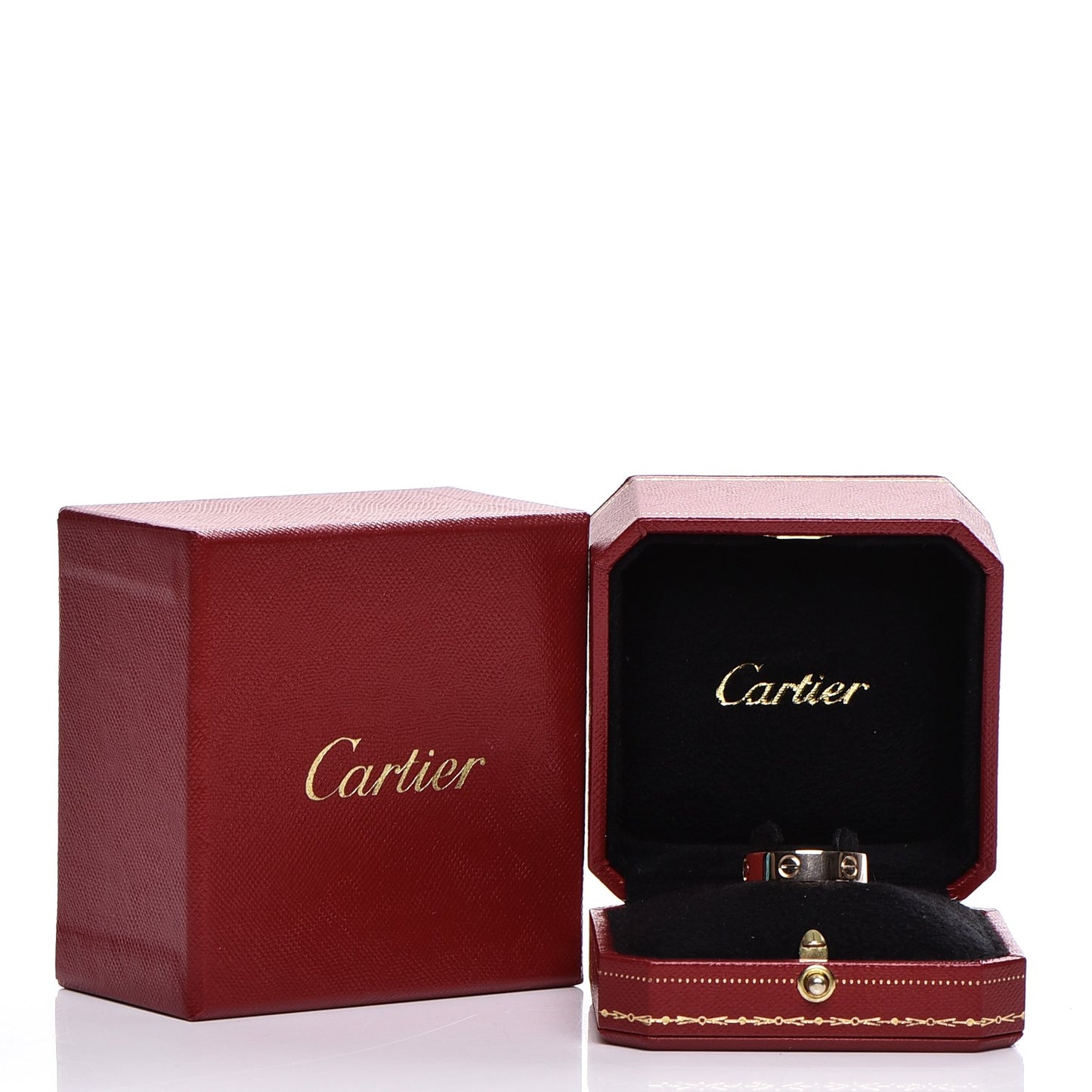 18K Pink Gold 5.5mm LOVE Ring 62 10