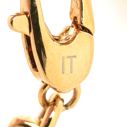 Louis Vuitton Metal Crazy in Lock Necklace Gold 3 of 3