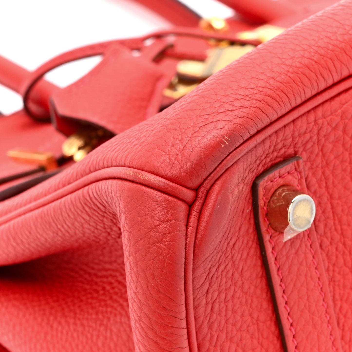 Togo BIRKIN 30 Rouge Casaque