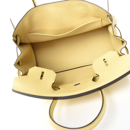 Hermes Togo Birkin 30 Jaune Poussin 8 of 36
