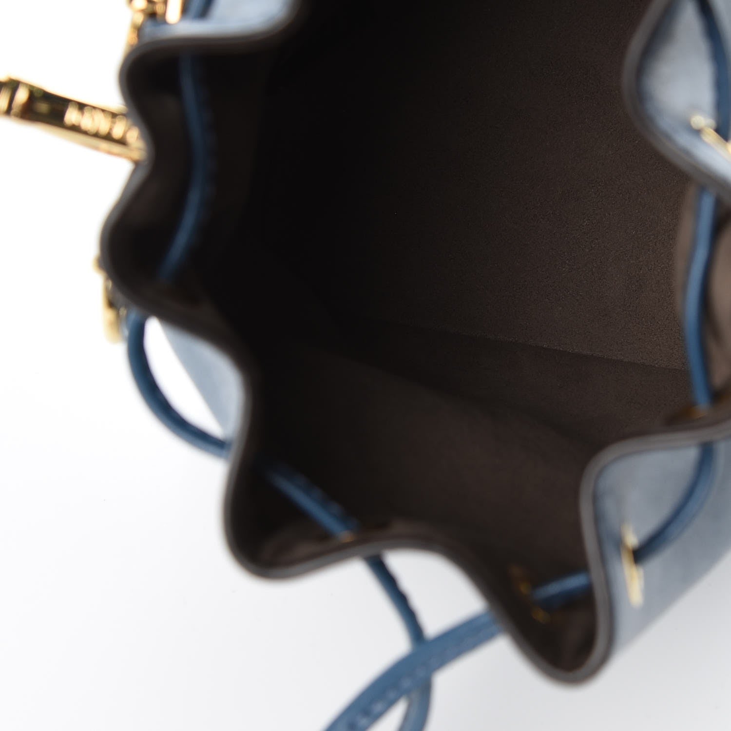 Fendi Vitello Liberty Lucido F is Fendi Mini Mon Tresor Bucket Bag Blue 5 of 8