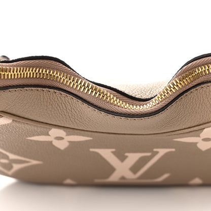 Louis Vuitton Empreinte Monogram Giant Bagatelle NM Tourterelle Creme 10 of 11