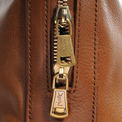 Saint Laurent Leather Oversized MUSE Brown 9 of 10