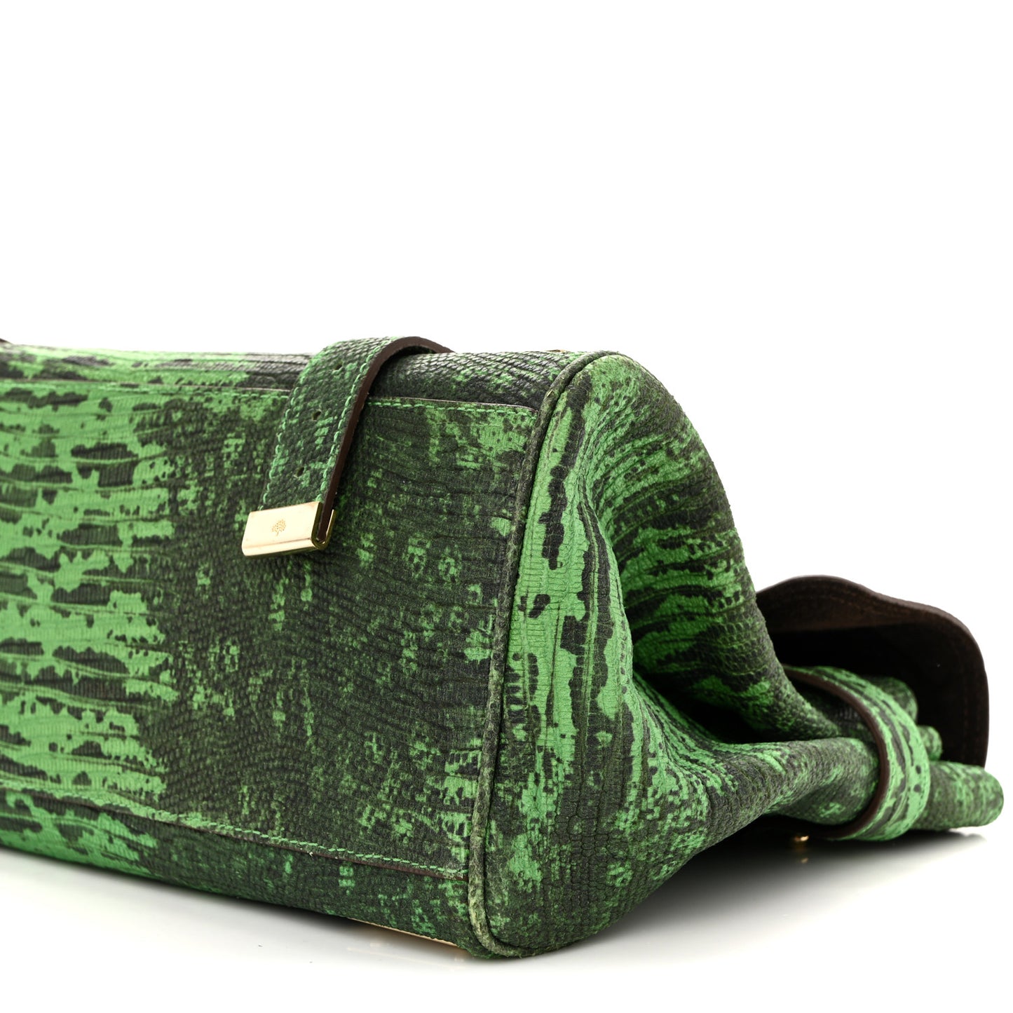 Lizard Print Travel Day Grass Green