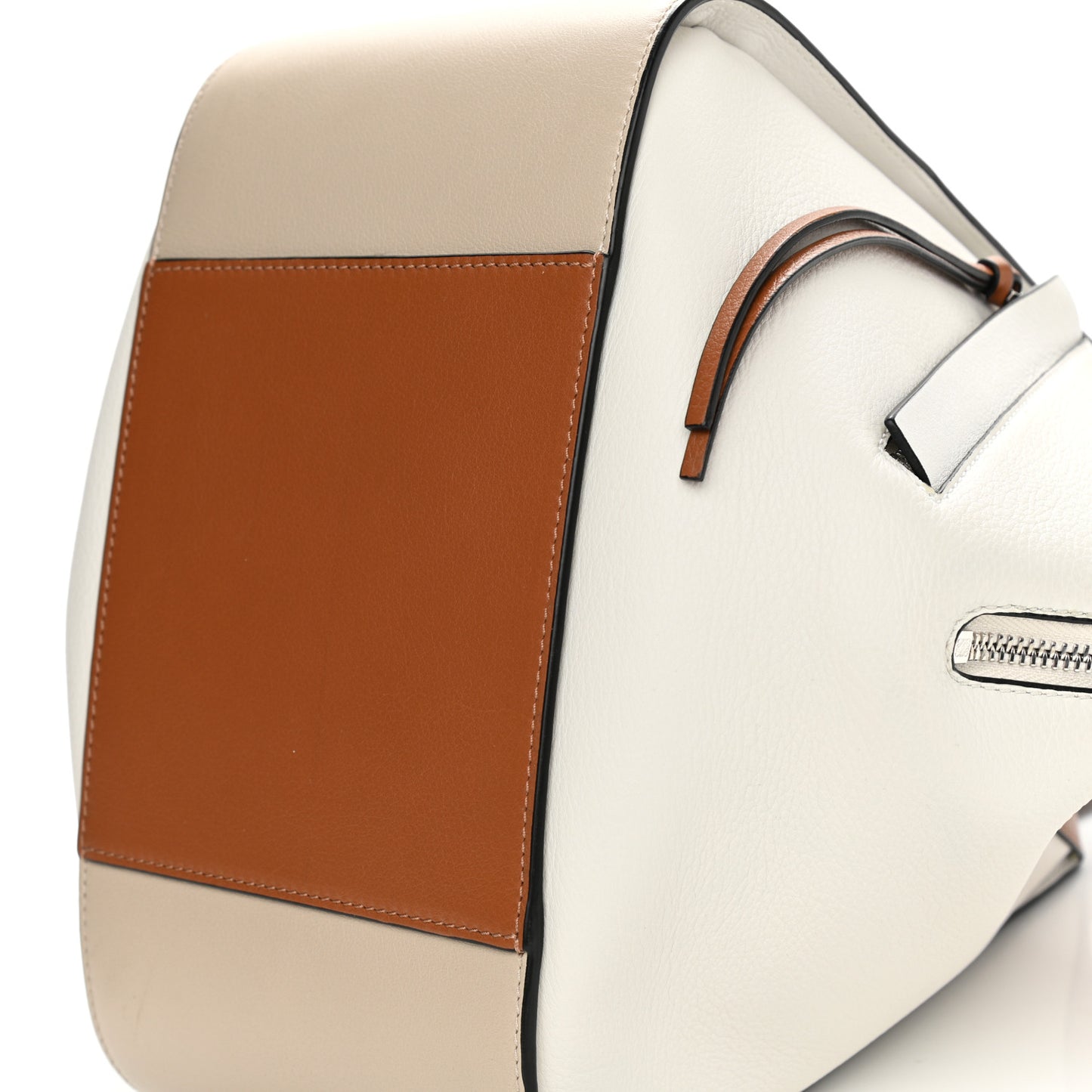 Calfskin Hammock Shoulder Bag Light Oat Tan