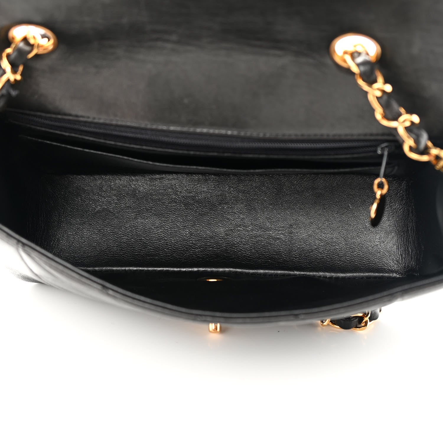 Chanel Lambskin Quilted Small Single Flap Black 5 of 17