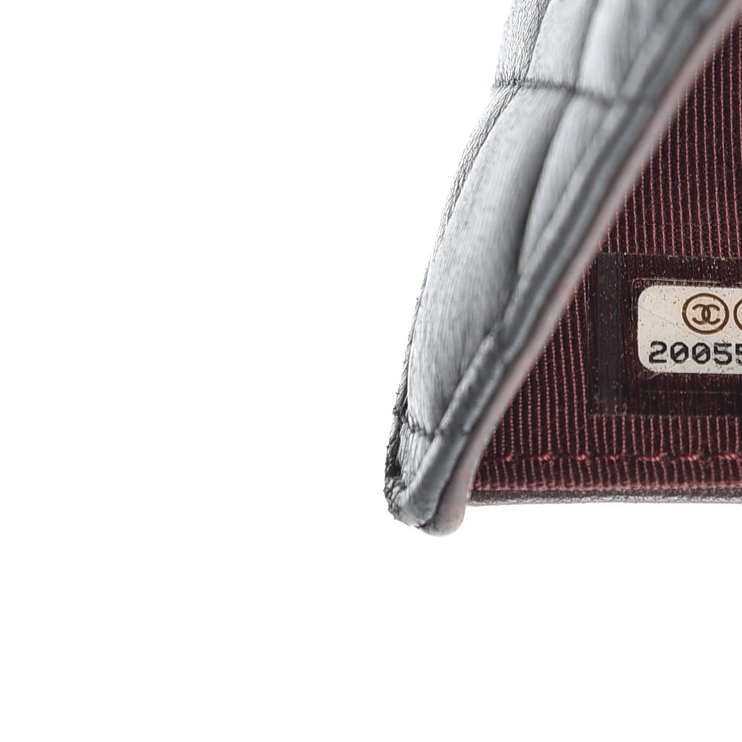 Lambskin Quilted Zipped Pocket Wallet Black
