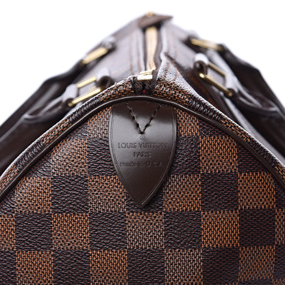 Louis Vuitton Damier Ebene Speedy 30 7 of 12