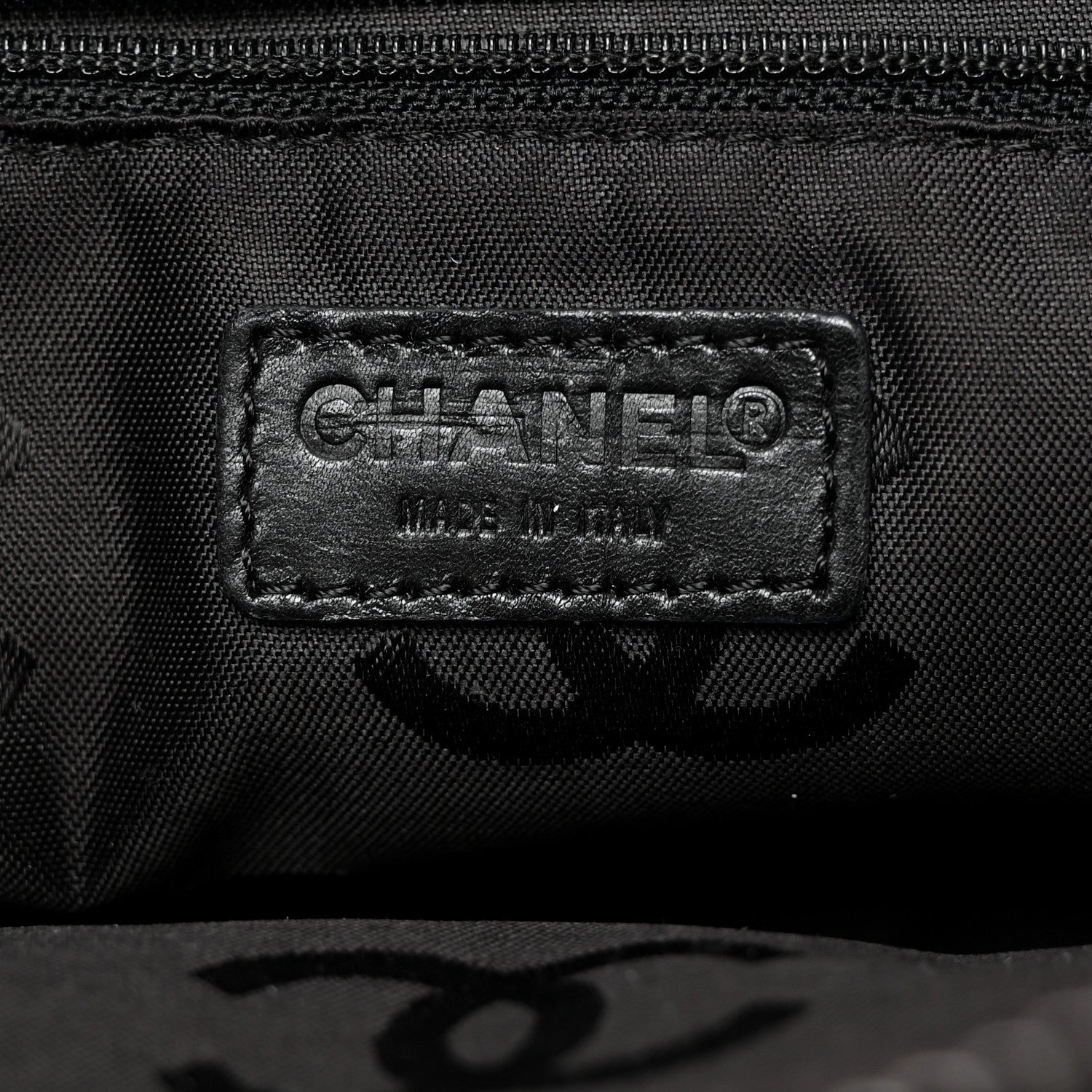 Chanel Jersey Quilted Chocolate Bar Shoulder Bag Black 6 of 9
