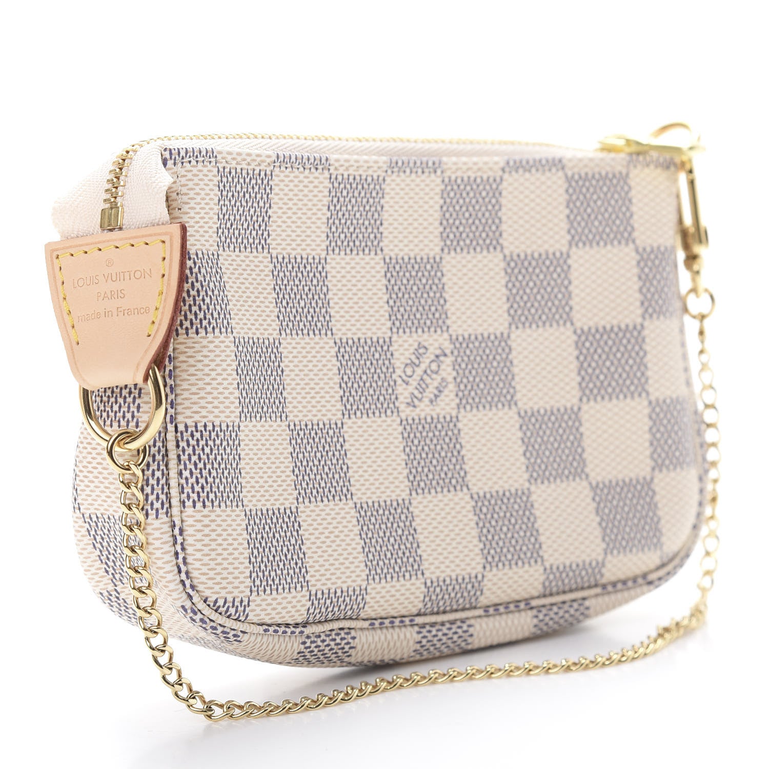 Louis Vuitton Damier Azur Mini Pochette Accessories 3 of 8