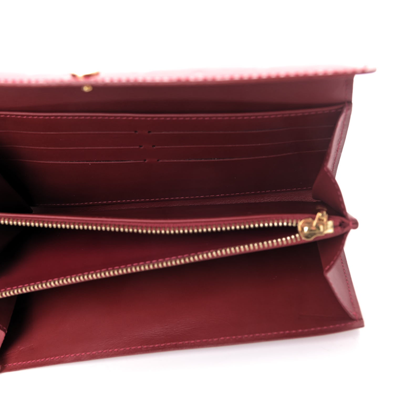 Louis Vuitton Vernis Sarah Wallet Pomme D'Amour 4 of 4