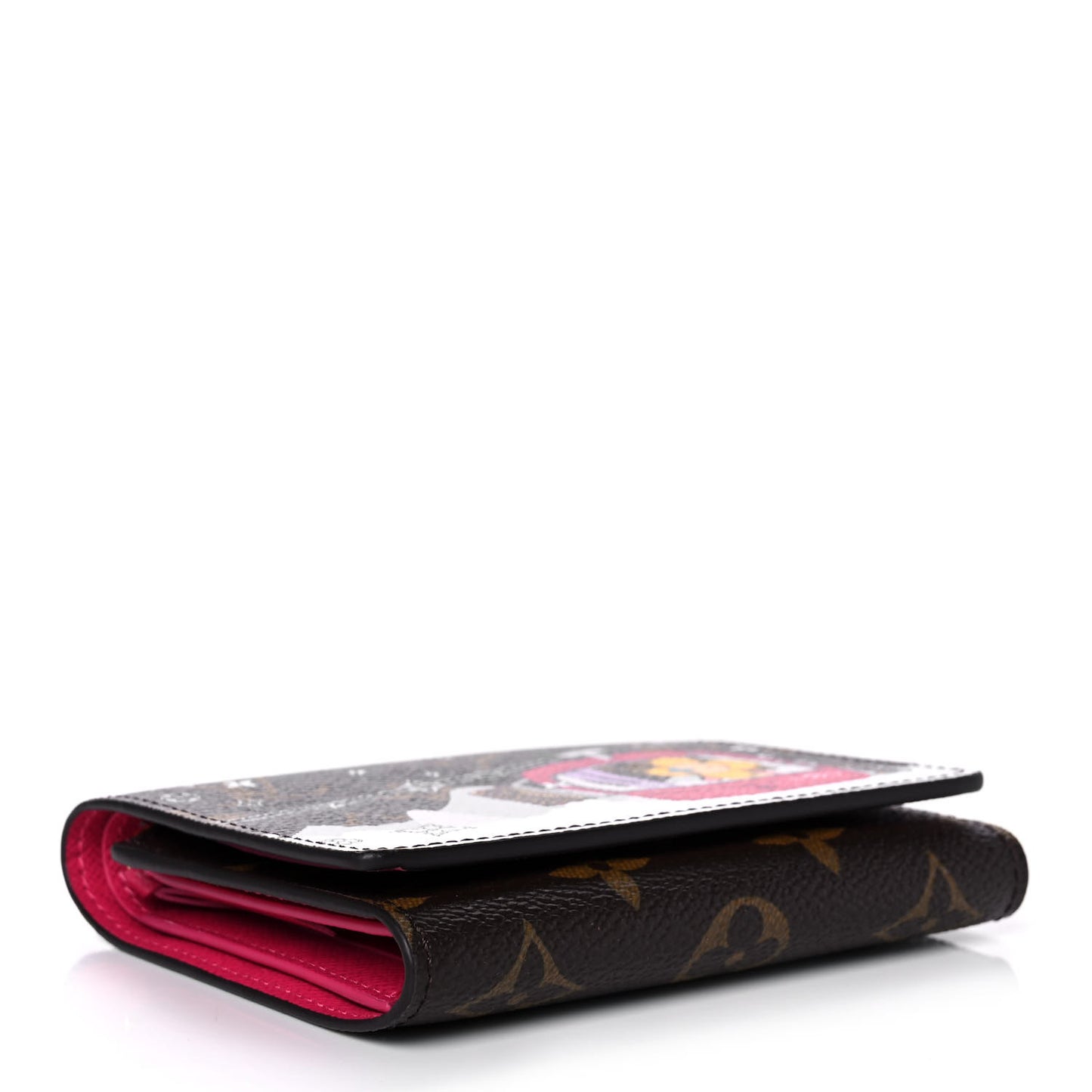Monogram 2019 Christmas Animation Victorine Wallet Fuchsia