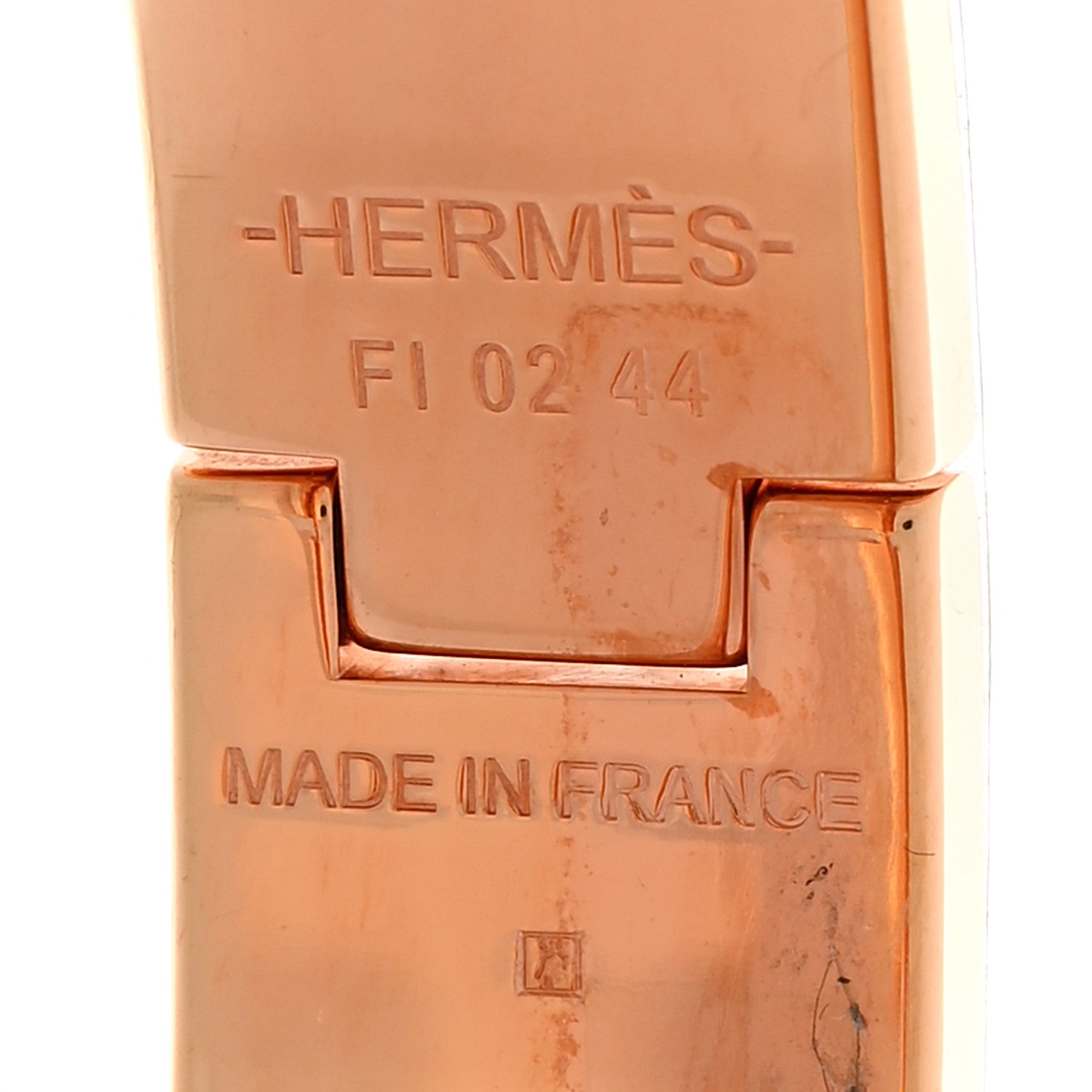 Hermes Enamel Narrow Clic Clac H Bracelet PM Vert Fizz 4 of 4