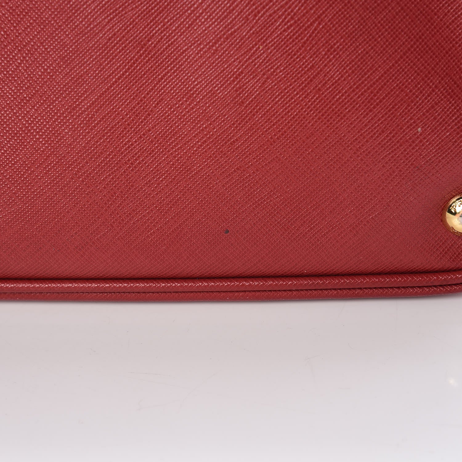 Prada Saffiano Lux Large Tote Fuoco 19 of 25