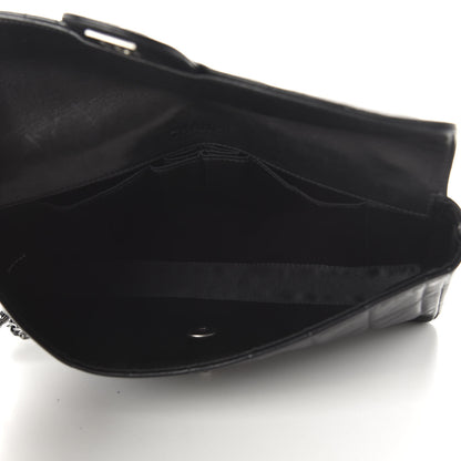 Chanel Lambskin East West Chocolate Bar Flap Black 4 of 7