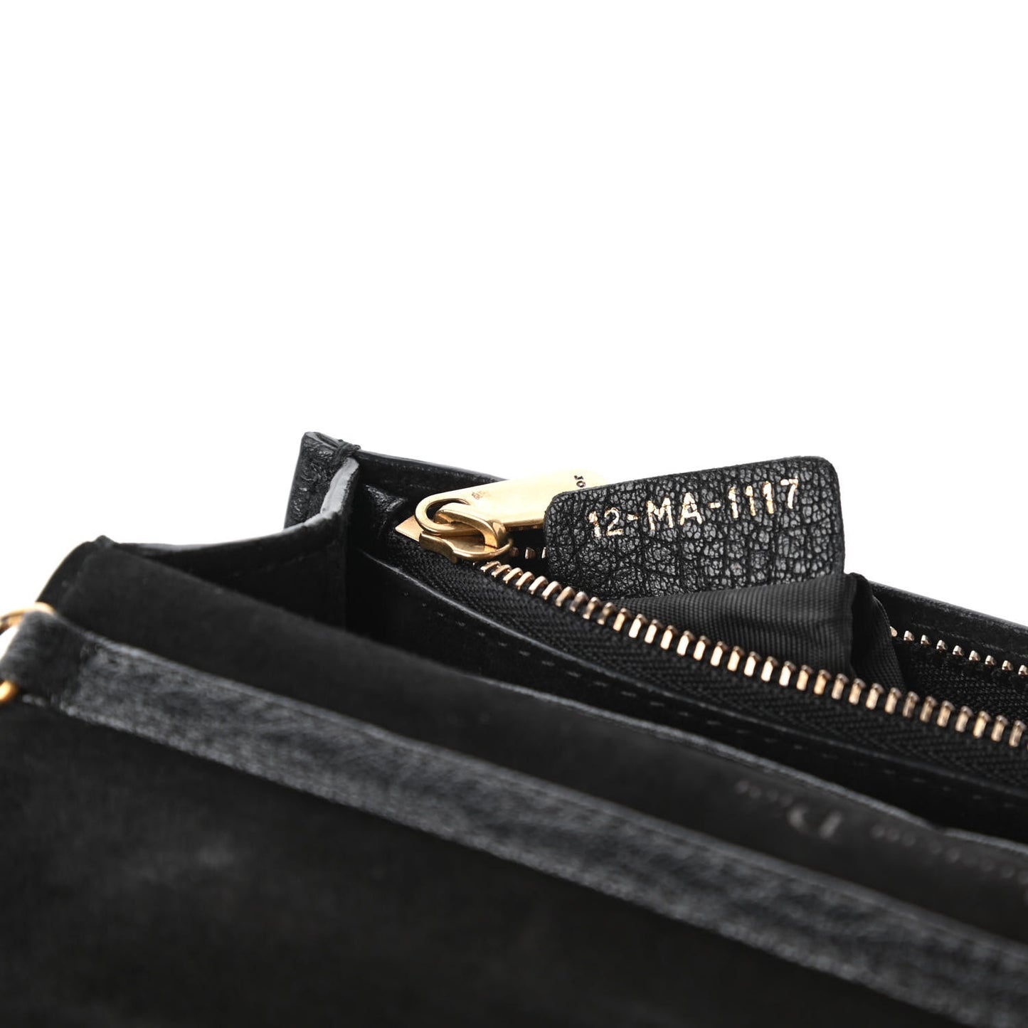 Canyon Grained Lambskin Dio(r)evolution Flap Bag Black