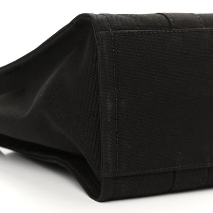 Marc Jacobs Cotton Canvas Medium The Traveler Tote Bag Black 7 of 8