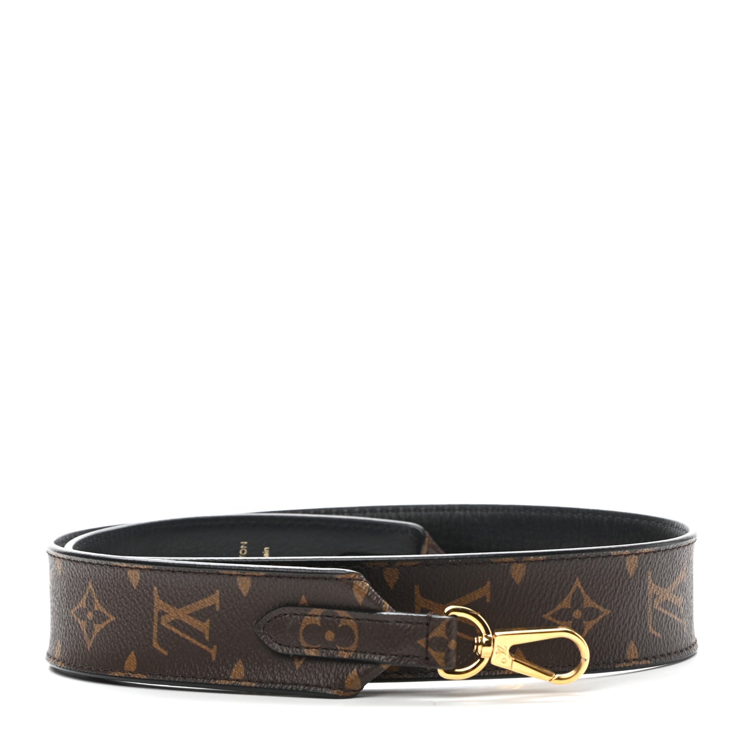 Monogram Bandouliere Shoulder Strap Black