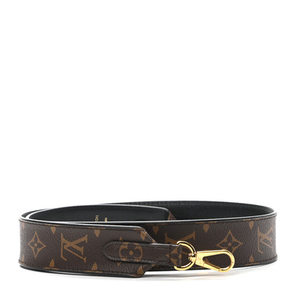Louis Vuitton Monogram Bandouliere Shoulder Strap Black 1 of 4