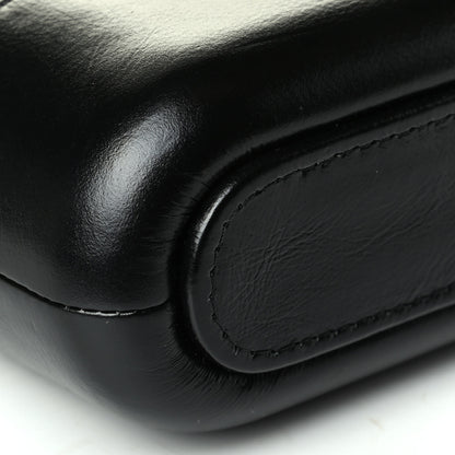 Chanel Aged Calfskin Quilted Small Gabrielle Clutch With Chain Black 6 of 6