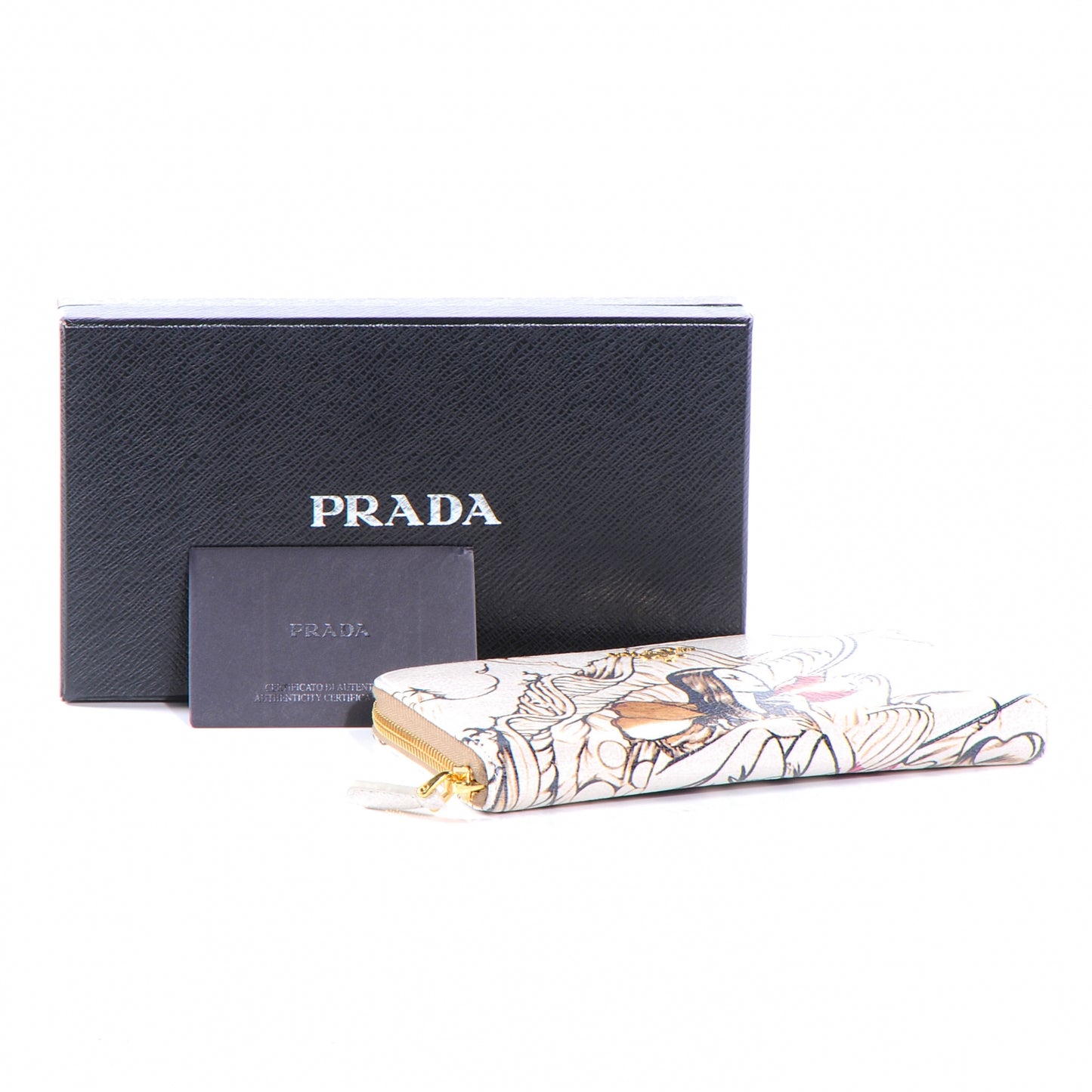 X JAMES JEAN Cervo Lux Fairy Print Zip Around Wallet