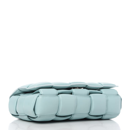 Bottega Veneta Lambskin Maxi Intreccio Padded Chain Cassette Crossbody Bag Spearmint 4 of 9
