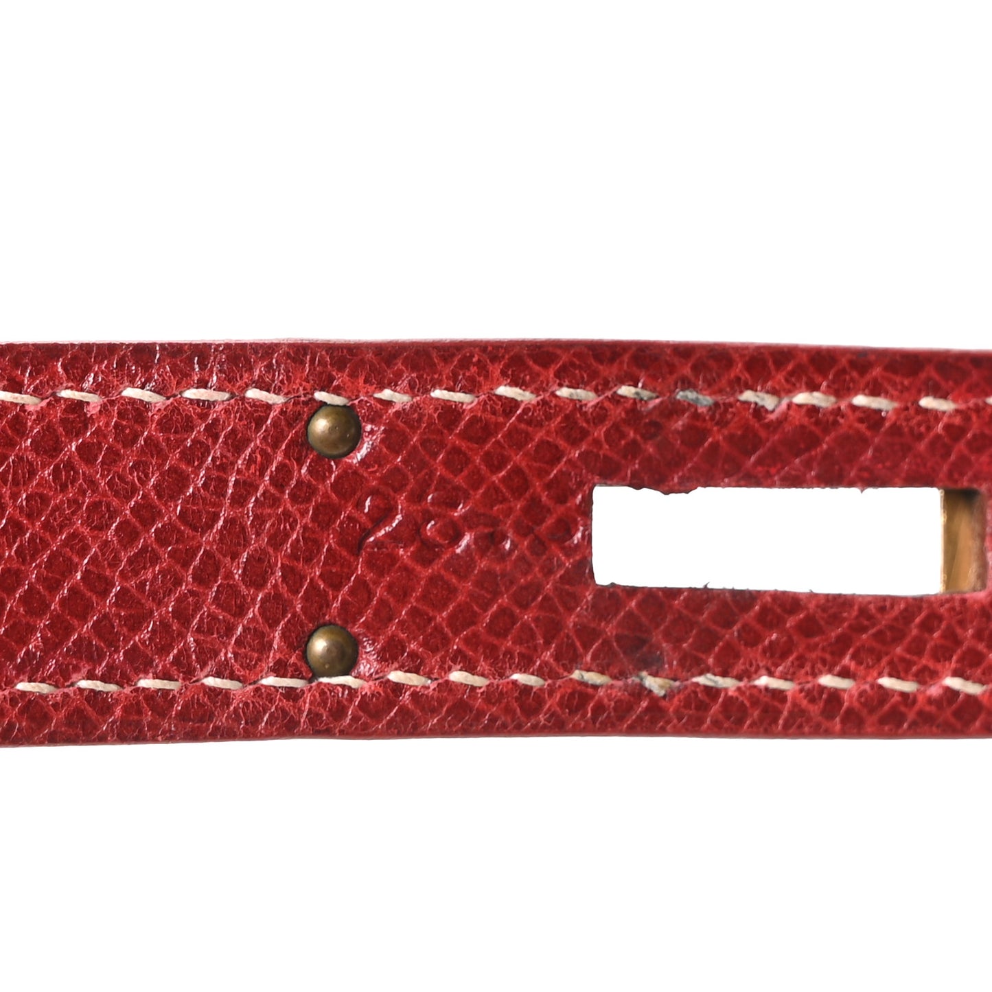 Veau Grain Lisse Kelly Sellier 32 Rouge H