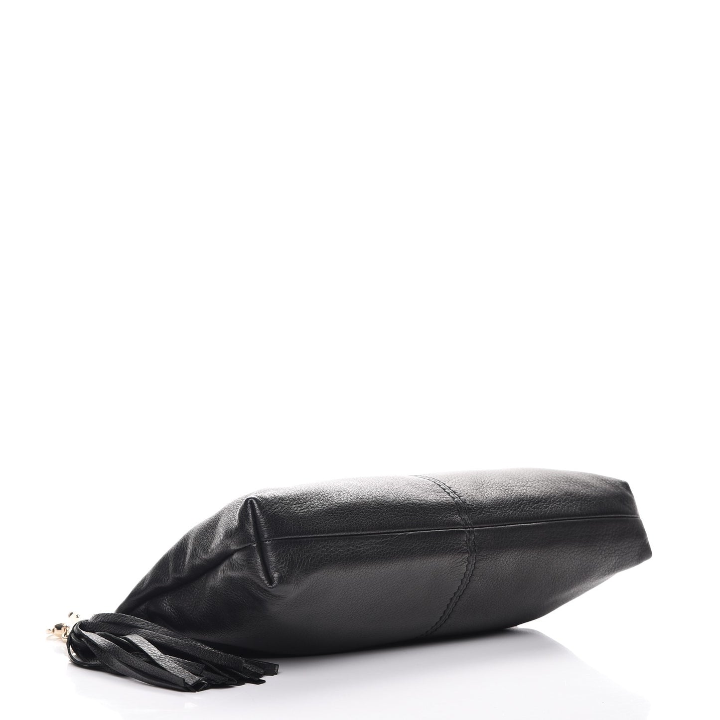 Deerskin Sienna Small Clutch Black