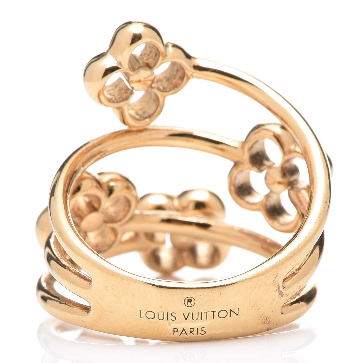 Flower Full Ring S Gold