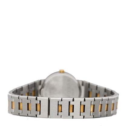 Bulgari Stainless Steel 18K Yellow Gold 23mm Quartz Watch Black 3 of 4