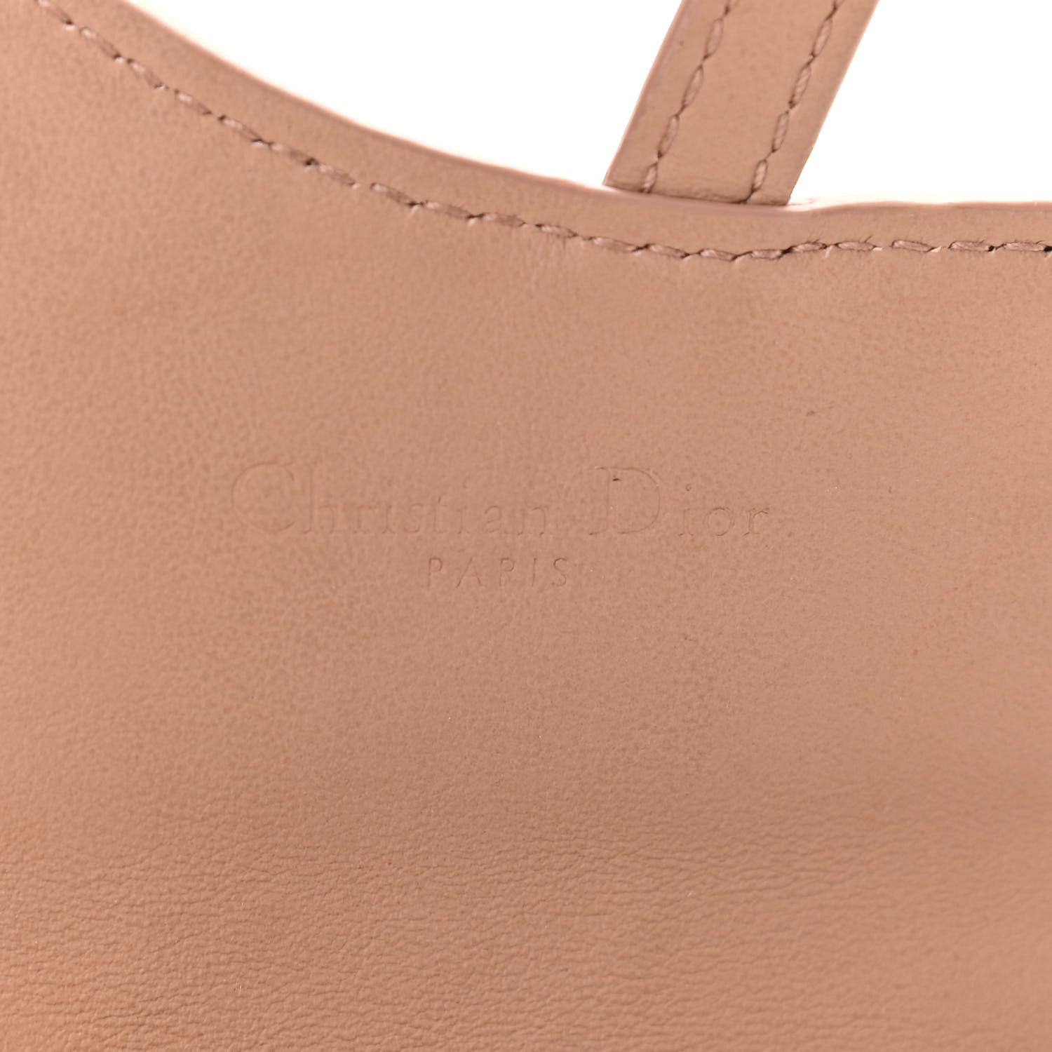 Christian Dior Ultra Matte Calfskin Nano Saddle Chain Pouch Rose Des Vents 6 of 11