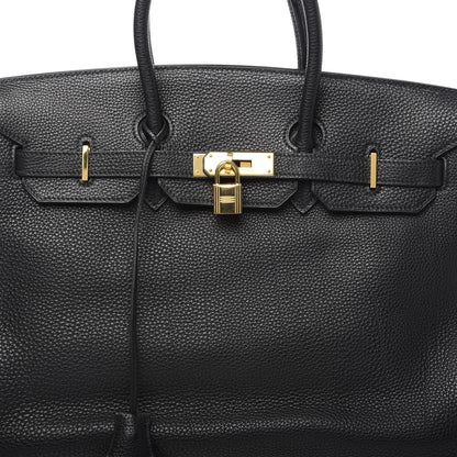Hermes Togo Birkin 35 Black 8 of 13
