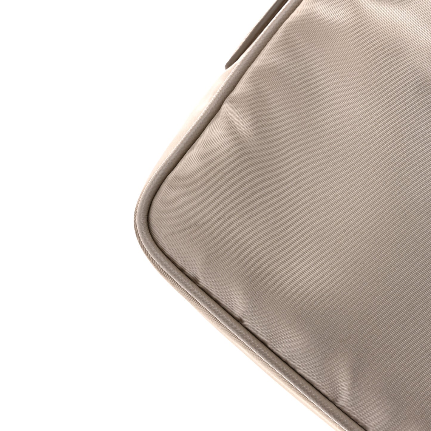 Tessuto Nylon Saffiano Crossbody Bag Pomice