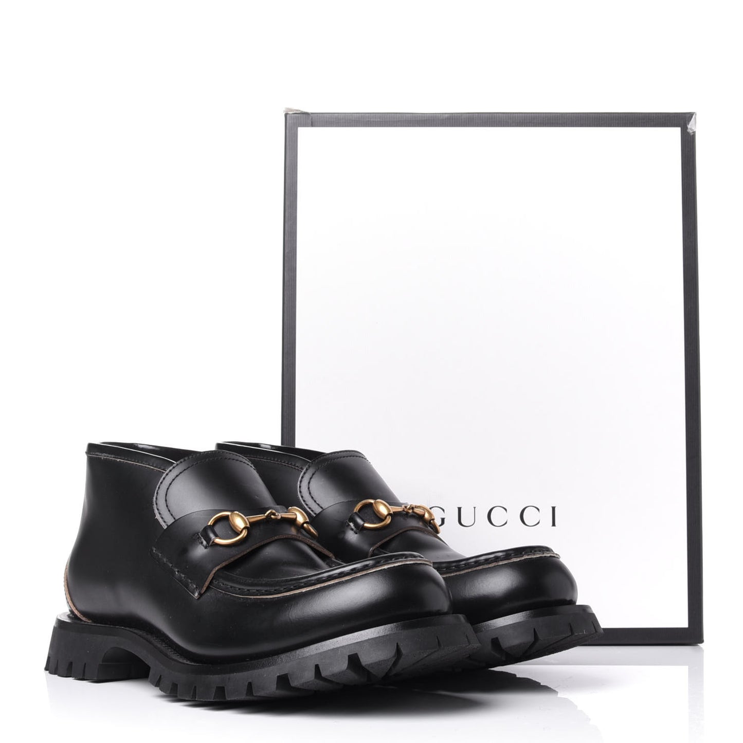 Cordovan Lux Mens Harald Horsebit Ankle Boots 8.5 Black