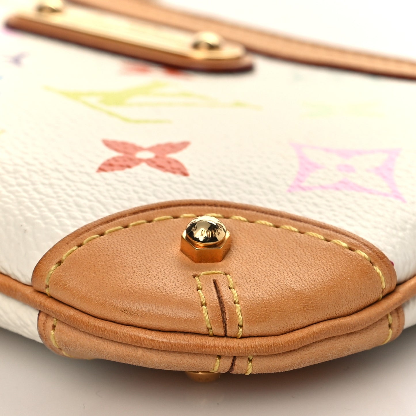 Monogram Multicolor Pochette Milla MM White