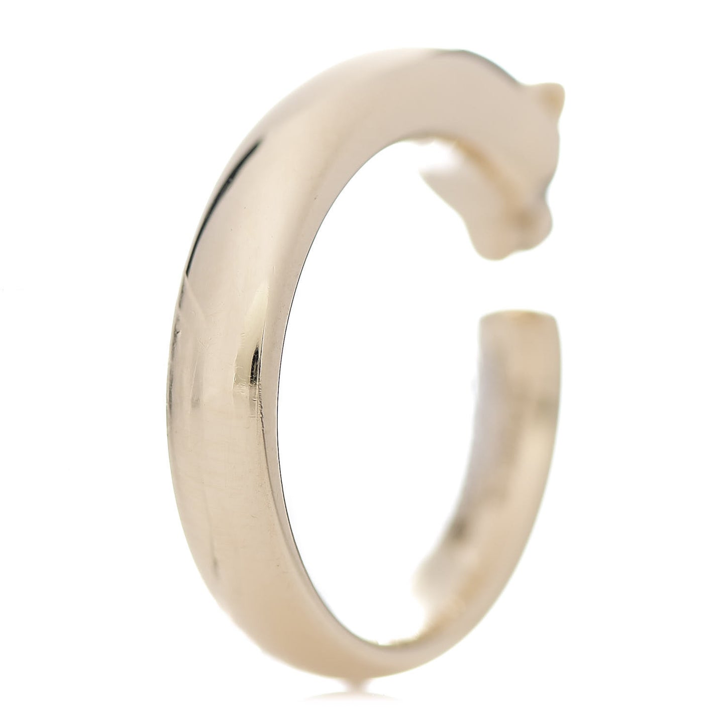18K Yellow Gold Tsavorite Onyx 7mm Panthere De Cartier Ring 56 7.5