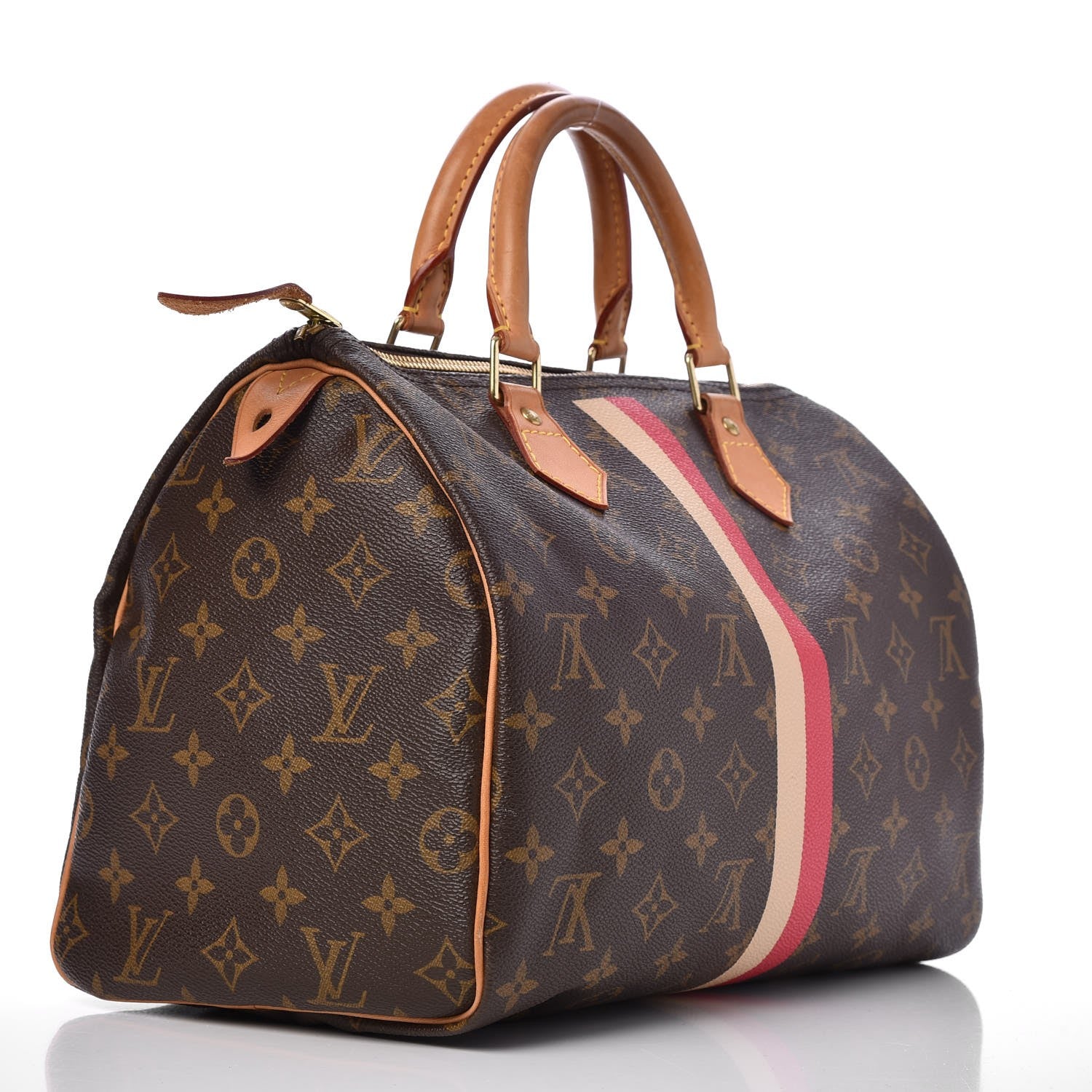 Louis Vuitton Monogram My LV Heritage Speedy 30 Ivory Fuchsia 3 of 11