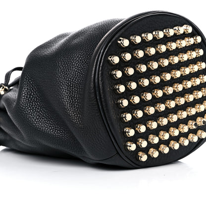 Alexander Wang Pebbled Lambskin Diego Bucket Black Gold Hardware 8 of 10