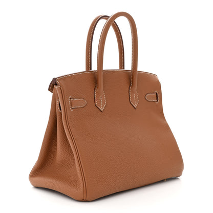 Hermes Togo Birkin 30 Gold 3 of 10