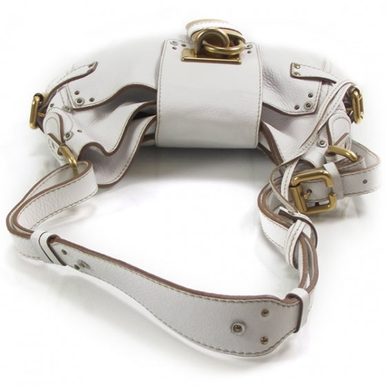 Chloe Leather Paddington Hobo Blanc 5 of 13