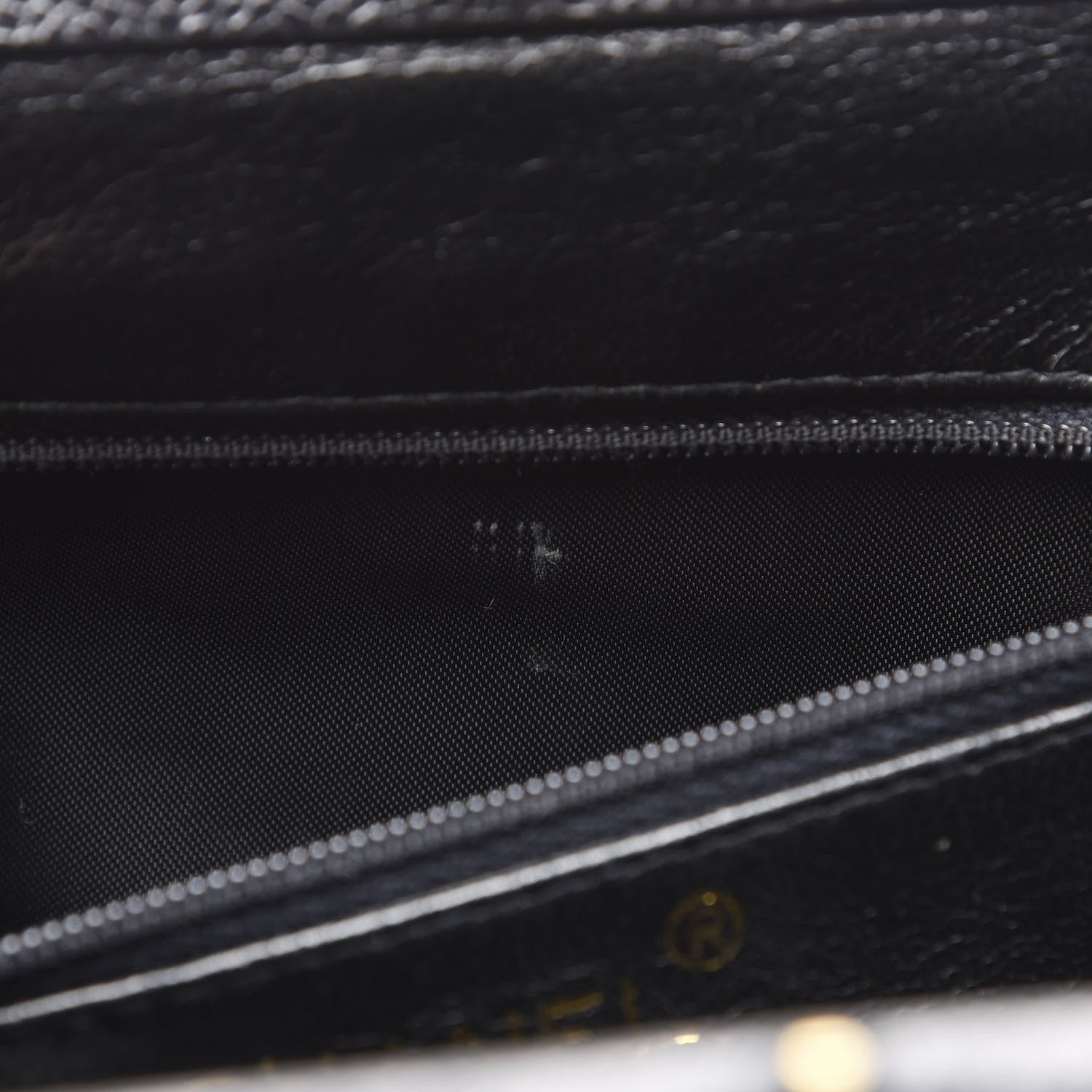 Chanel Caviar Quilted Frame Bag Black 8 of 11